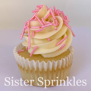 Deluxe Pink Sprinkles 2oz Bag (by weight)