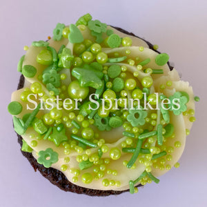 Neon Green - Platinum Sprinkles 2oz Bag (by weight)