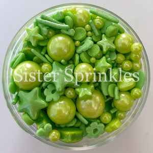 Neon Green - Platinum Sprinkles 2oz Bag (by weight)