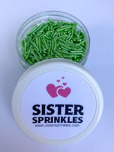 Load image into Gallery viewer, Deluxe Green Sprinkles 2oz Bag (by weight)