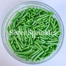 Load image into Gallery viewer, Deluxe Green Sprinkles 2oz Bag (by weight)