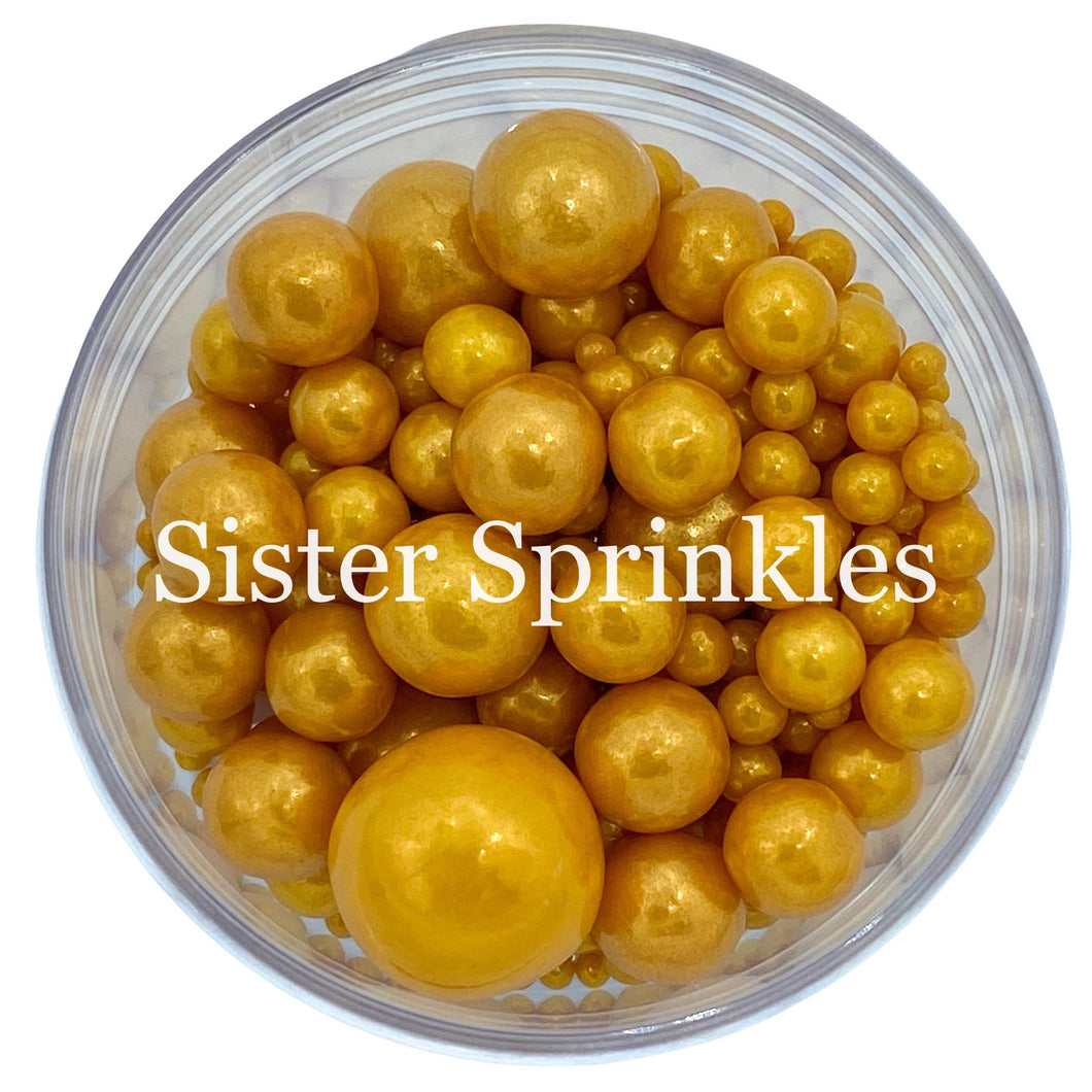 PREMIUM DARK GOLD SPRINKLES 2OZ BAG