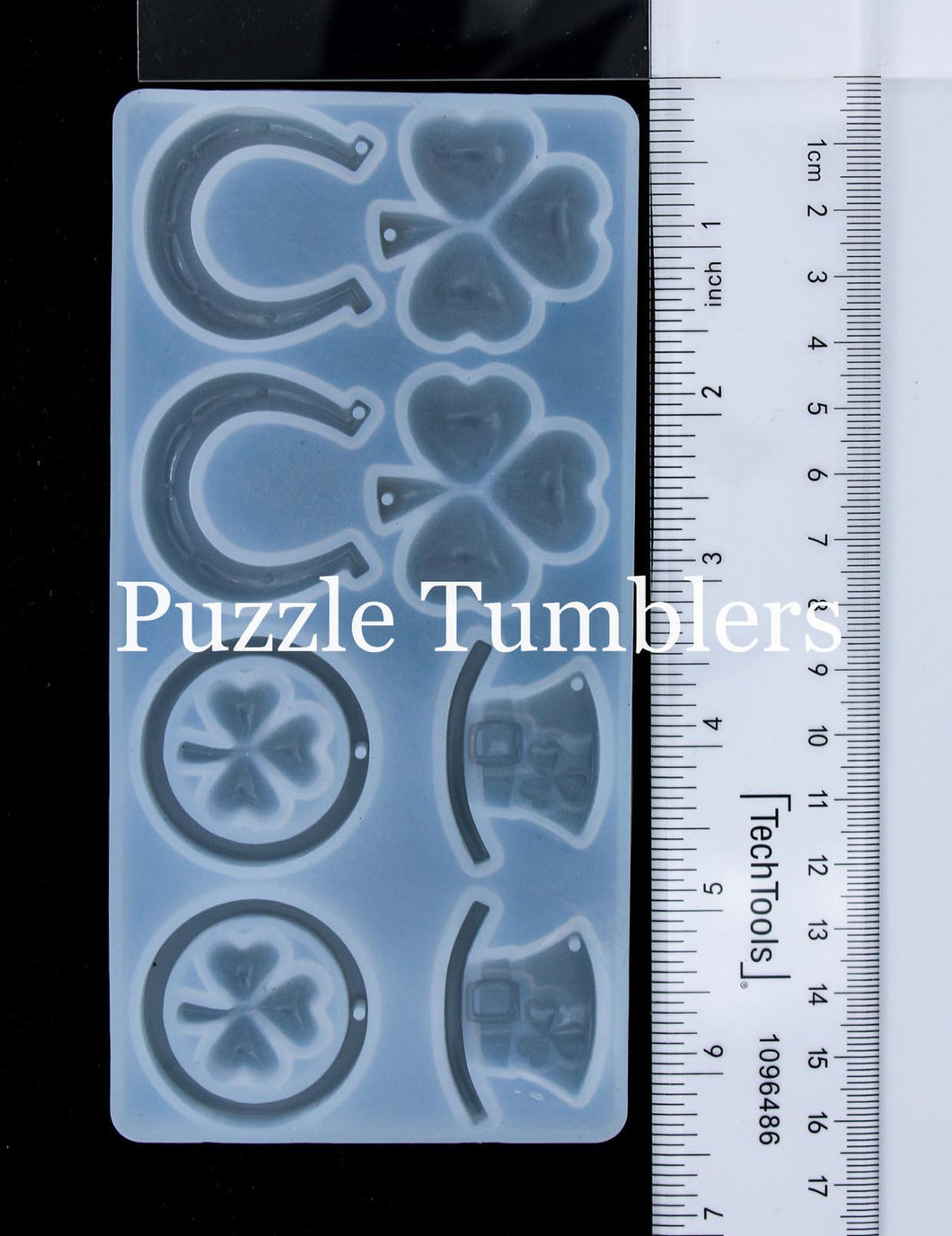NEW - 4 PIECE ST. PATRICKS DAY EARRING PALLET MOLD