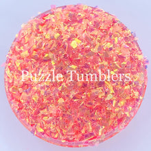 Load image into Gallery viewer, STRAWBERRY SUNRISE IRREGULAR CUT GLITTER