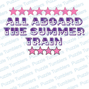 DIGITAL DOWNLOAD -ALL ABOARD THE SUMMER TRAIN - DESIGNED BY: JENNIFER SHORT80