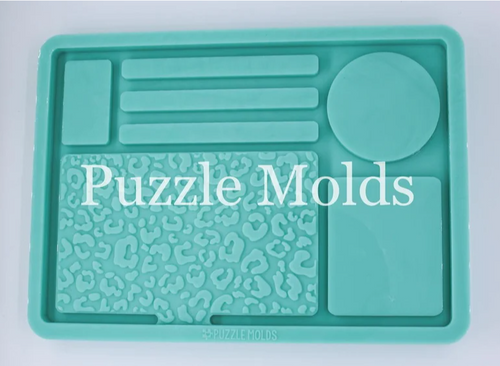 CUSTOM MOLD ROLLING TRAY WITH LIPS - XL *May have a 14 Day Shipping De –  Puzzle Tumblers