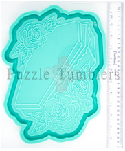 Load image into Gallery viewer, CUSTOM COFFIN &amp; ROSE TRAY MOLD - XL  *May have a 14 Day Shipping Delay (T16)