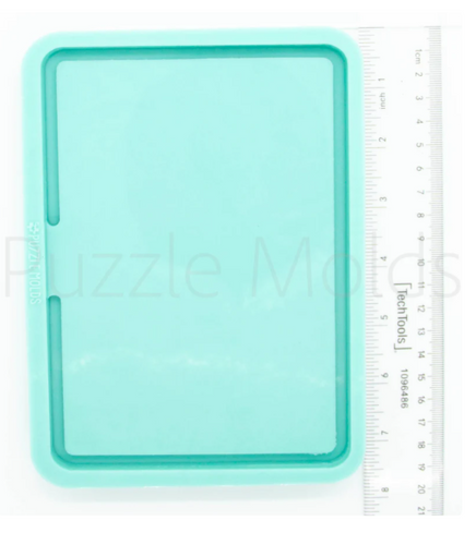 CUSTOM MOLD 5 X 7 TRAY MOLD WITH OPENING AT BOTTOM MIDDLE  *May have a 14 Day Shipping Delay (T7)