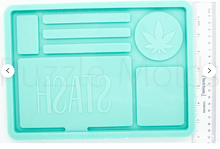 Load image into Gallery viewer, CUSTOM MOLD ROLLING TRAY STASH - XL  *May have a 14 Day Shipping Delay (T9)