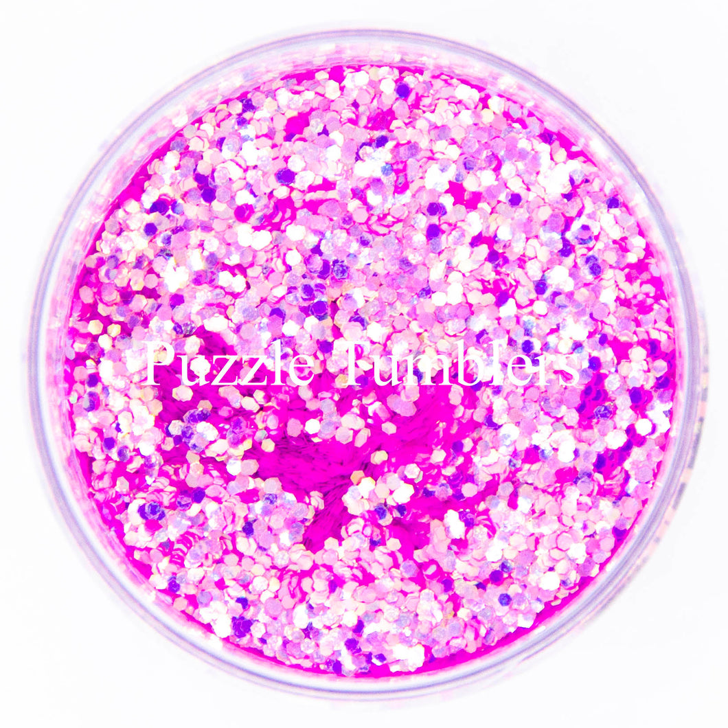 PLATINUM GLITTER - TICKLE ME PINK