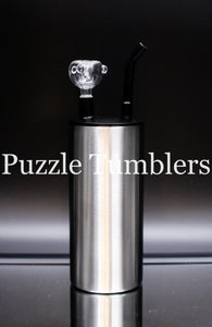 NEW 22OZ FATTY (COLD SMOKE / WATER PIPE) WITH TWIST LID TUMBLER