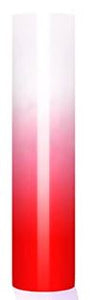 WHITE TO RED COLD COLOR CHANGING VINYL 12" x 5' ROLL