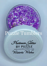 Load image into Gallery viewer, NEW PLATINUM GLITTER - WISTERIA WISHES