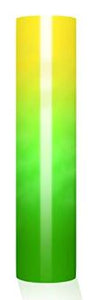 YELLOW (NEON) TO GREEN COLD COLOR CHANGING VINYL 12" x 5' ROLL