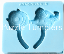 Load image into Gallery viewer, NEW Head Band Key Chain Molds (Variety) *Available NOW*