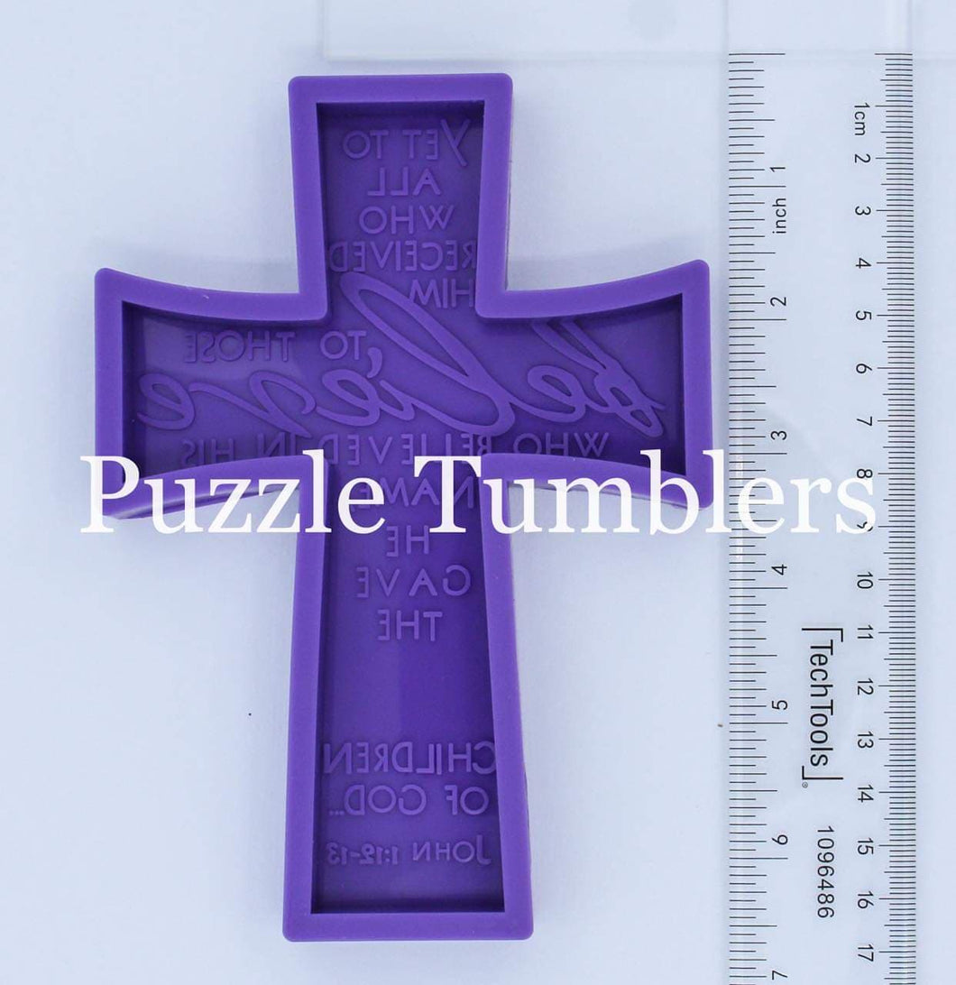 LARGE CROSS  - CAR SCENT MOLD