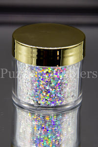 DISCO LIGHTS - HOLOGRAPHIC MEDIUM GLITTER