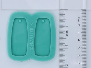 CUSTOM MOLD: SOLID DROP EARRING *May have a 7-10 Day Shipping Delay (E89)
