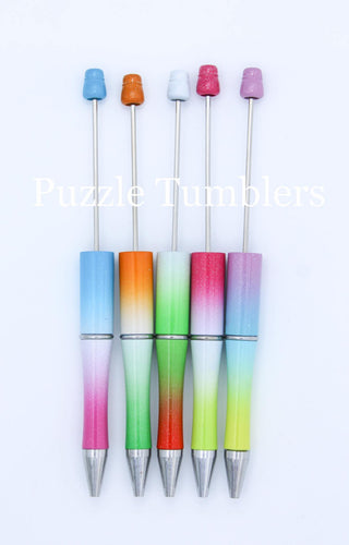 Fresh Squeezed DIY Bubblegum Bead PLASTIC Pen Kit, Beadable Pens Chunky  Bubblegum Beads, M&M Bubbles, Bubble Gum Beads, DIY Kits 