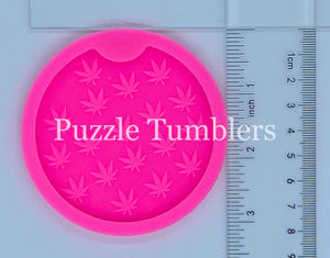 NEW - Leaf Car Coaster PINK Mold