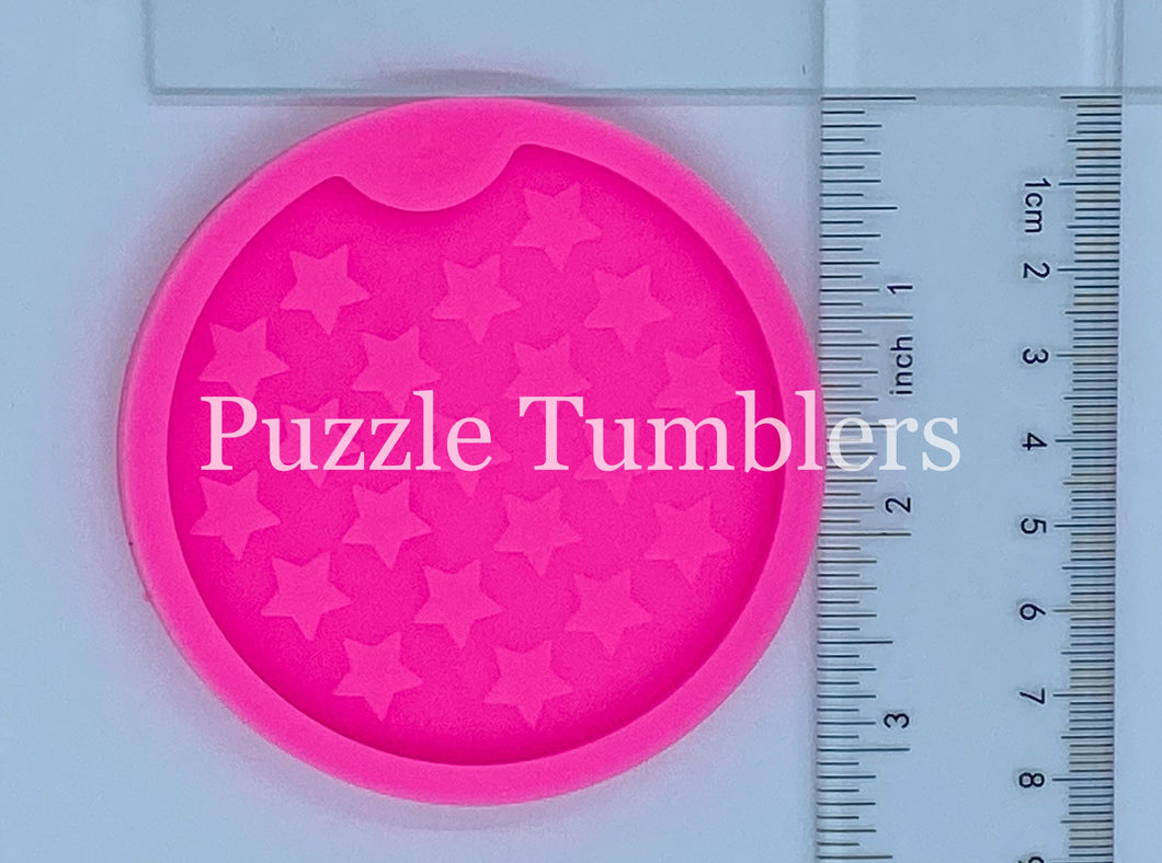NEW - Star Car Coaster PINK Mold (LARGE)