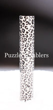 Load image into Gallery viewer, BLACK AND SILVER LEOPARD TEXTURED AND GLITTERED VINYL 12&quot; x 5&#39; ROLL