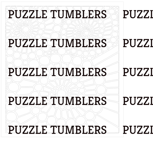 DIGITAL DOWNLOAD - STAIN GLASS CIRCLES PNG & SVG FILE - DESIGNED BY: JENNIFER SHORT
