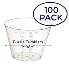 Load image into Gallery viewer, NEW Plastic Measuring Cups - 100 Pack - Medicine Cups
