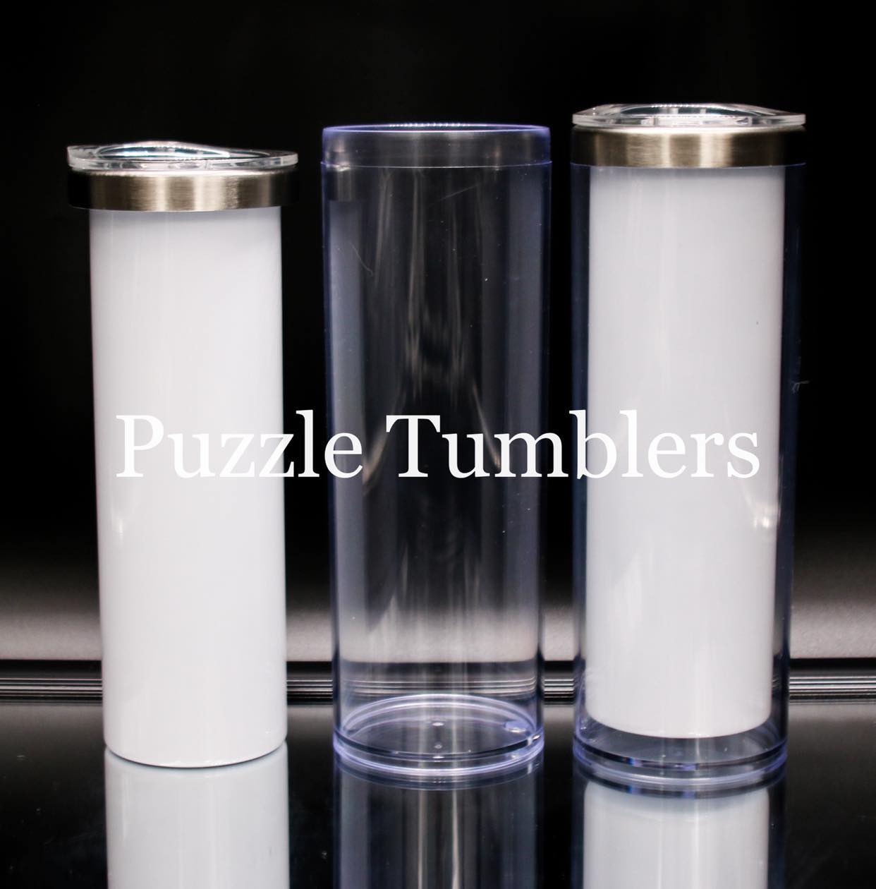 20oz Glass Snow Globe Skinny Sublimation Tumbler - Mother Tumbler