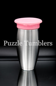 12OZ SIPPY CUP - 360 DEGREE ALL-AROUND LID - PINK