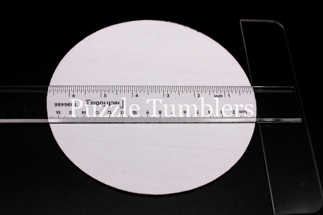 SUBLIMATION: ROUND MOUSE PAD - 2 SIZES AVAILABLE SMALL & MEDIUM