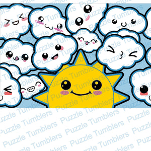 DIGITAL DOWNLOAD - SUN AND CLOUDS SUBLIMATION SVG FILE - DESIGNED BY: JENNIFER SHORT 59